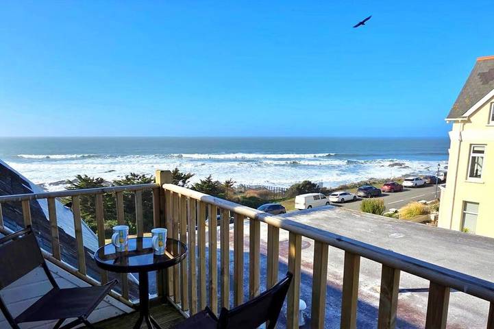 Apartment for 5 people, with balcony in Woolacombe