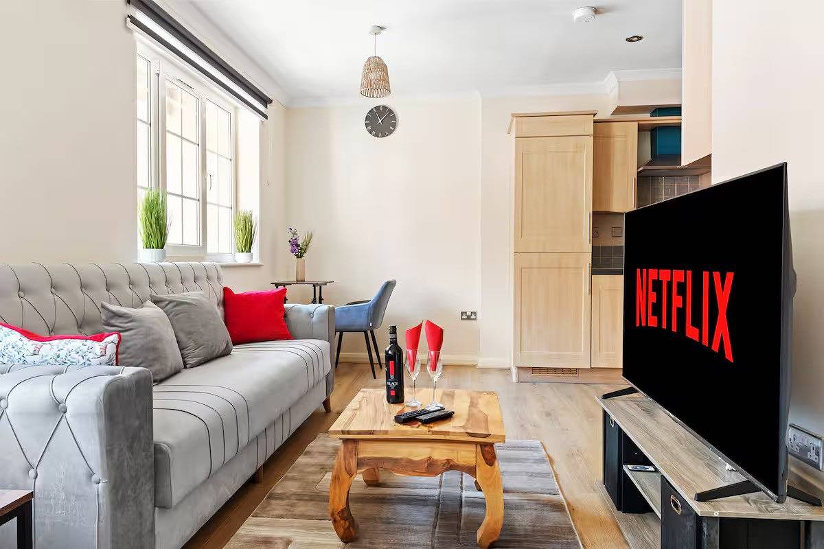 Apartamento vacacional entero, Leicester1Br-Wifi-Modernapt-Kitchen-Sleeps2 in Leicester, Heart of England