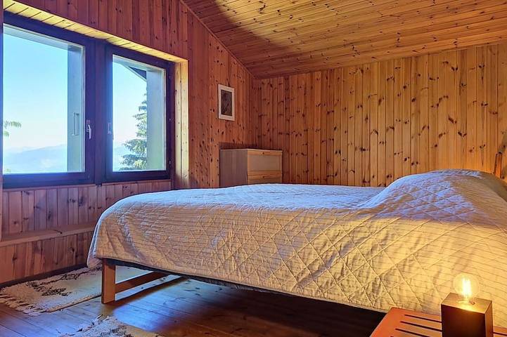 Wunderbares  Ferienhaus für 5 Gäste mit Innenhof und Haustiere erlaubt in Leytron, Wallis