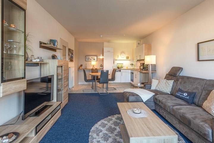 Ferienwohnung für 3 Personen, mit Seeblick und Sauna sowie Balkon an der Müritz - 3