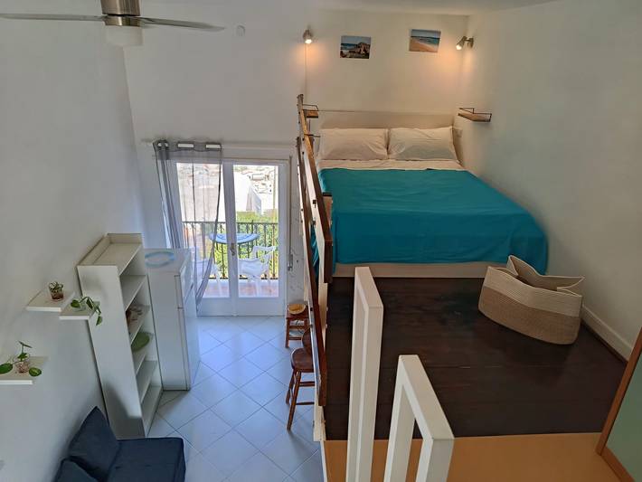 Casetta del Custode mit Meerblick, Wlan und Klimaanlage in Spiaggia Libera di Marina Grande, Capri