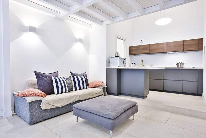 Apartamento entero, Apartamento de vacaciones para 6 personas con balcón/terraza in Spiaggia Santa Teresa, Salerno