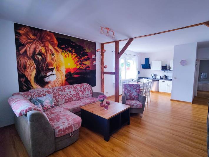 Ferienwohnung für 5 Personen, mit Balkon und Sauna sowie Pool in Binz - 3