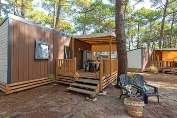 Camping für 6 Personen, mit Kinderpool in Biscarrosse