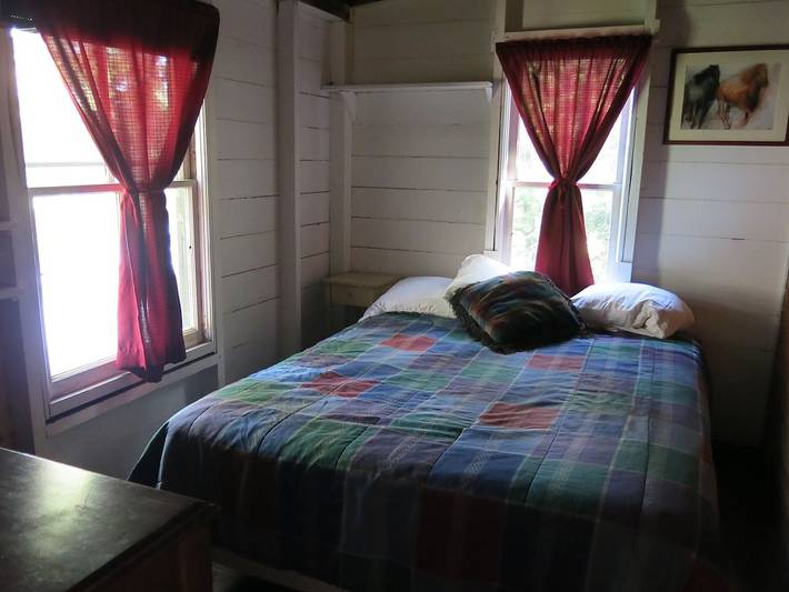 Log cabin for 4 people, with terrace in Vermont