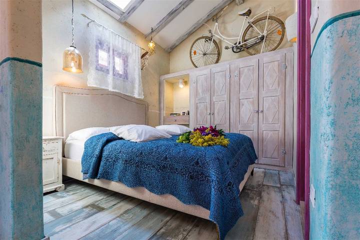 Ganzes Studio, Apartment Il postino mit Terrasse, Wlan, Sauna und Fahrrädern... in Veli Losinj, Lošinj (Kvarner Bucht)