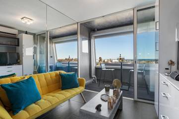 Gîte pour 2 personnes, avec jardin et vue dans Cap d'Agde naturiste