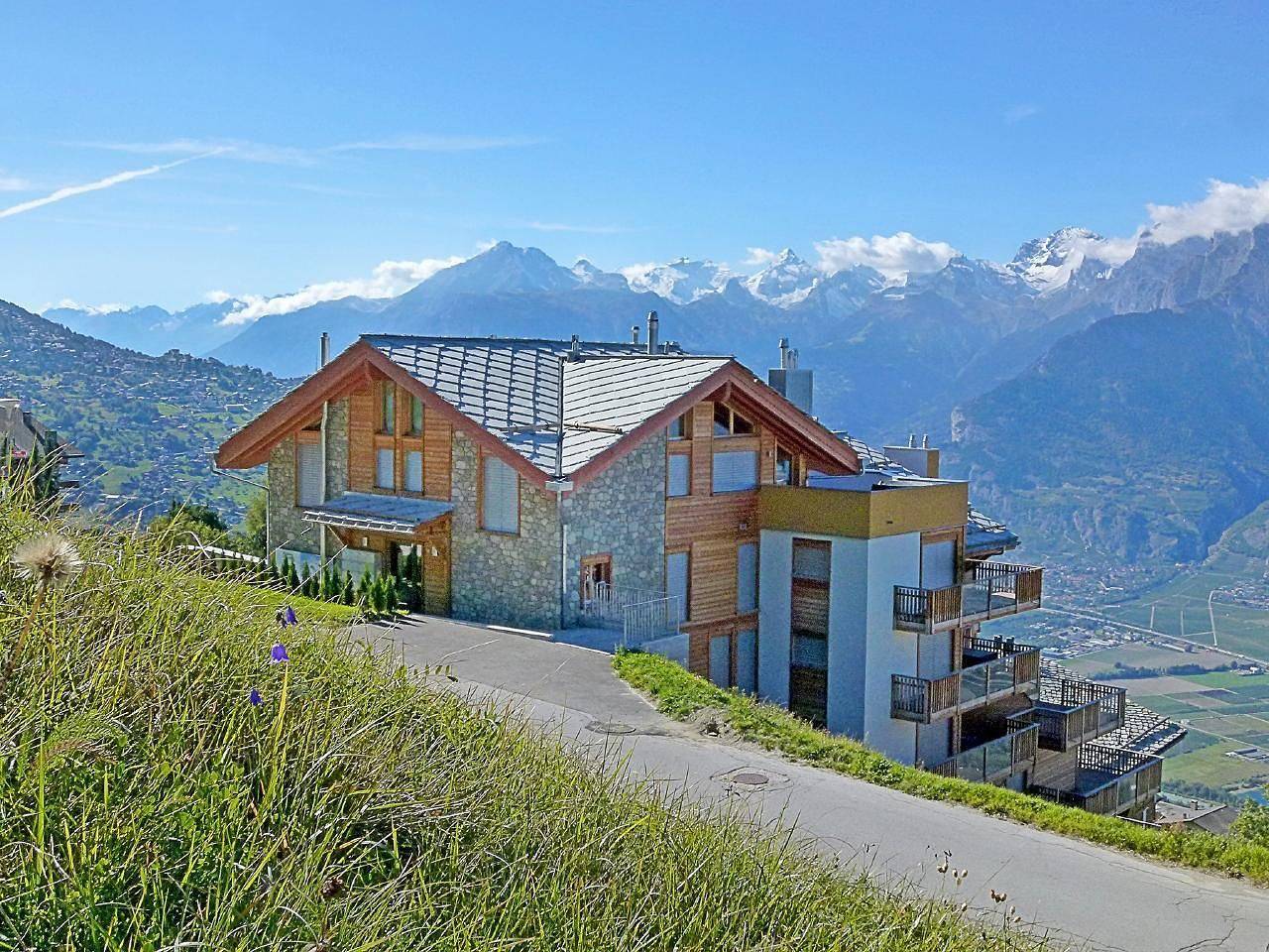 Apartamento vacacional entero, Apartamento de vacaciones para 6 personas con balcón in Veysonnaz, Alpes del Valais