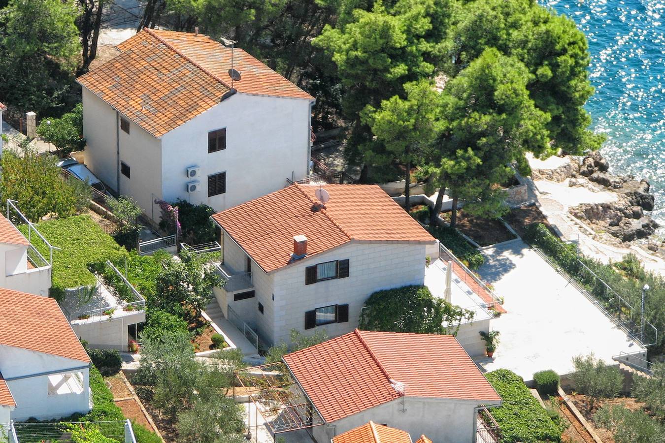 Ganze Wohnung, 1-Zimmer-Ferienwohnung am Strand Okrug Donji, Ciovo A-6859-b in Okrug Donji, Ciovo