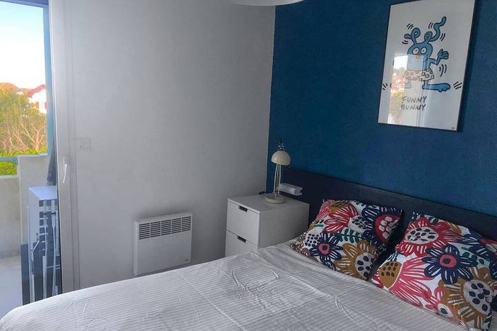 Gîte pour 4 personnes, avec balcon et piscine dans Golf De La Nivelle - 3