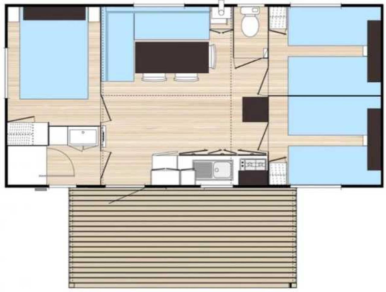 Camping 5 étoiles - Piscine  - eechff in Mézos, Côte d’Argent