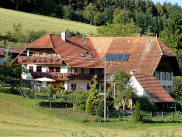 Bauernhaus für 5 Personen, mit Balkon und Garten sowie Ausblick im Schwarzwald