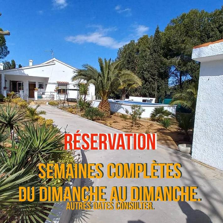 Casa rural para 8 personas, con piscina y jardín en Alcalá de Chivert - 3