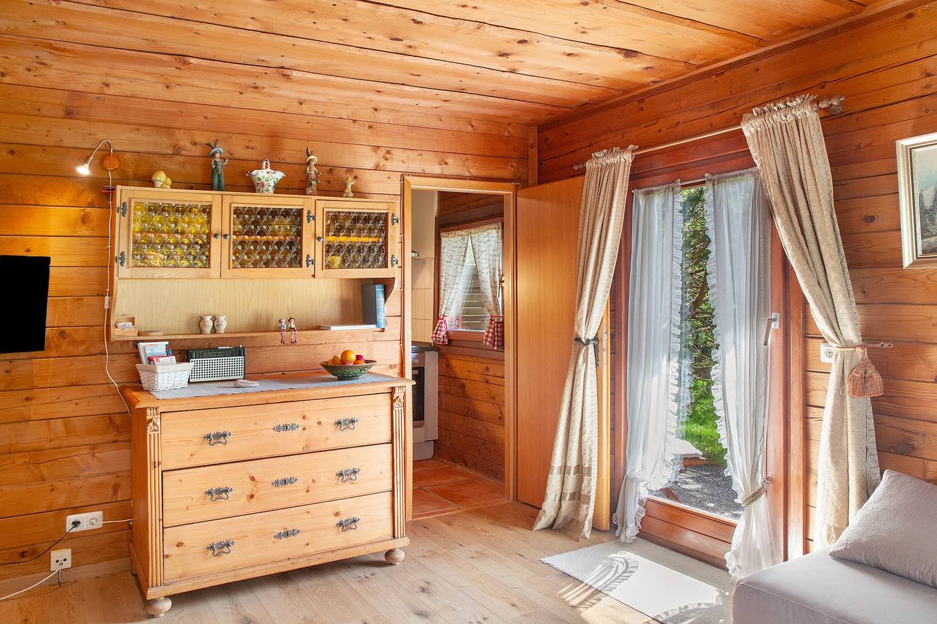 Ferienhaus 'Grashäusl' mit Bergblick und privater Terrasse in Grainau, Eibsee