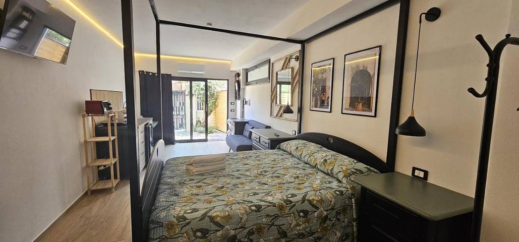 Maison d’hôte pour 3 personnes, avec vue ainsi que jardin et terrasse