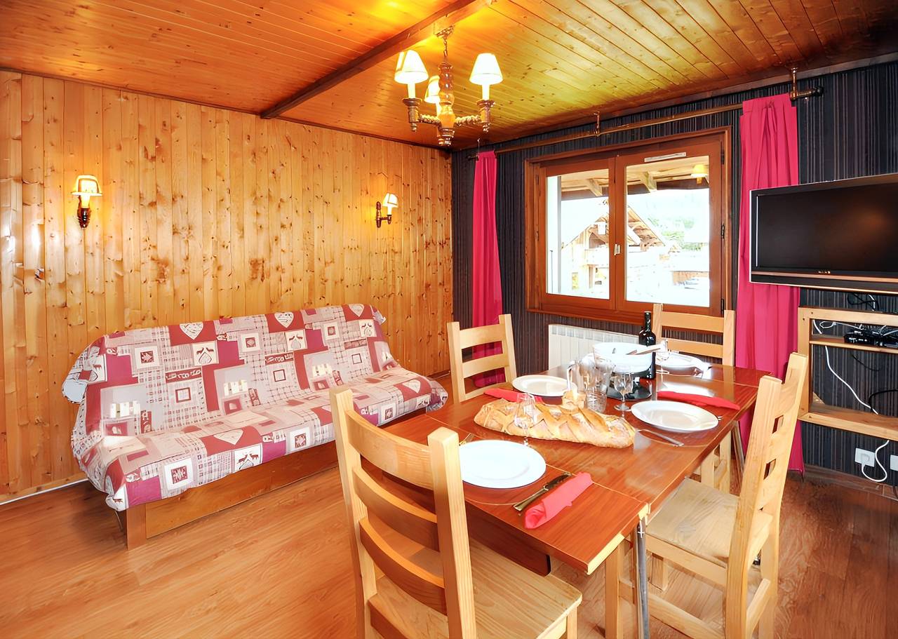 Appartement entier, Appartement chaleureux La Chapelle-d'Abondance 41 m² vue montagne in La Chapelle-d'Abondance, Les Portes du Soleil