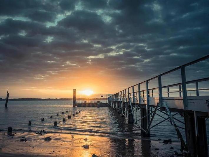 Ferienhaus für 8 Personen, mit Ausblick und Garten, mit Haustier in Wischhafen - 2