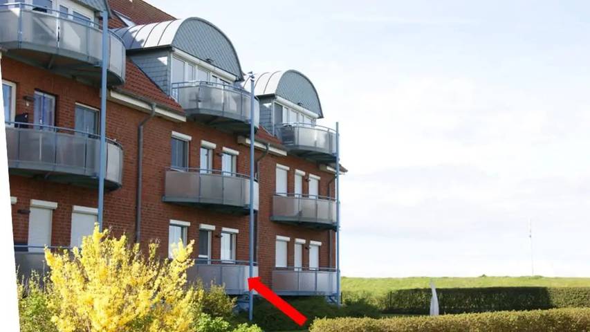 Ferienwohnung für 3 Personen, mit Balkon in Kalifornien (Ostsee)
