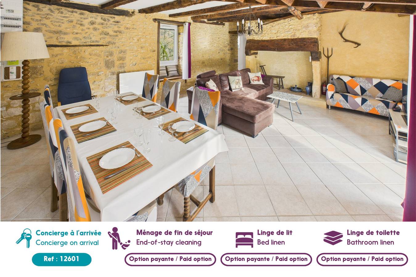 Maison pour 5 - Grande jardin et terrasse - Jacuzzi in Plazac, Périgord Noir