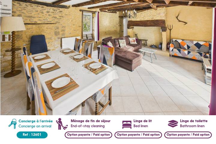 Location de vacances pour 5 personnes, avec jardin et terrasse à Plazac - 3