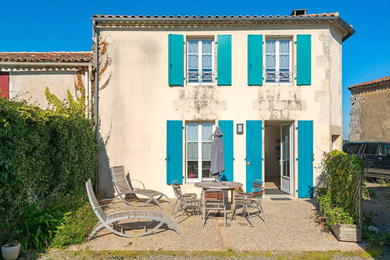 Maison de vacances 'Gîte Du Chai' avec vue sur la mer, terrasse privée et Wi-Fi in Chenac-Saint-Seurin-d'Uzet, Région de Saintes