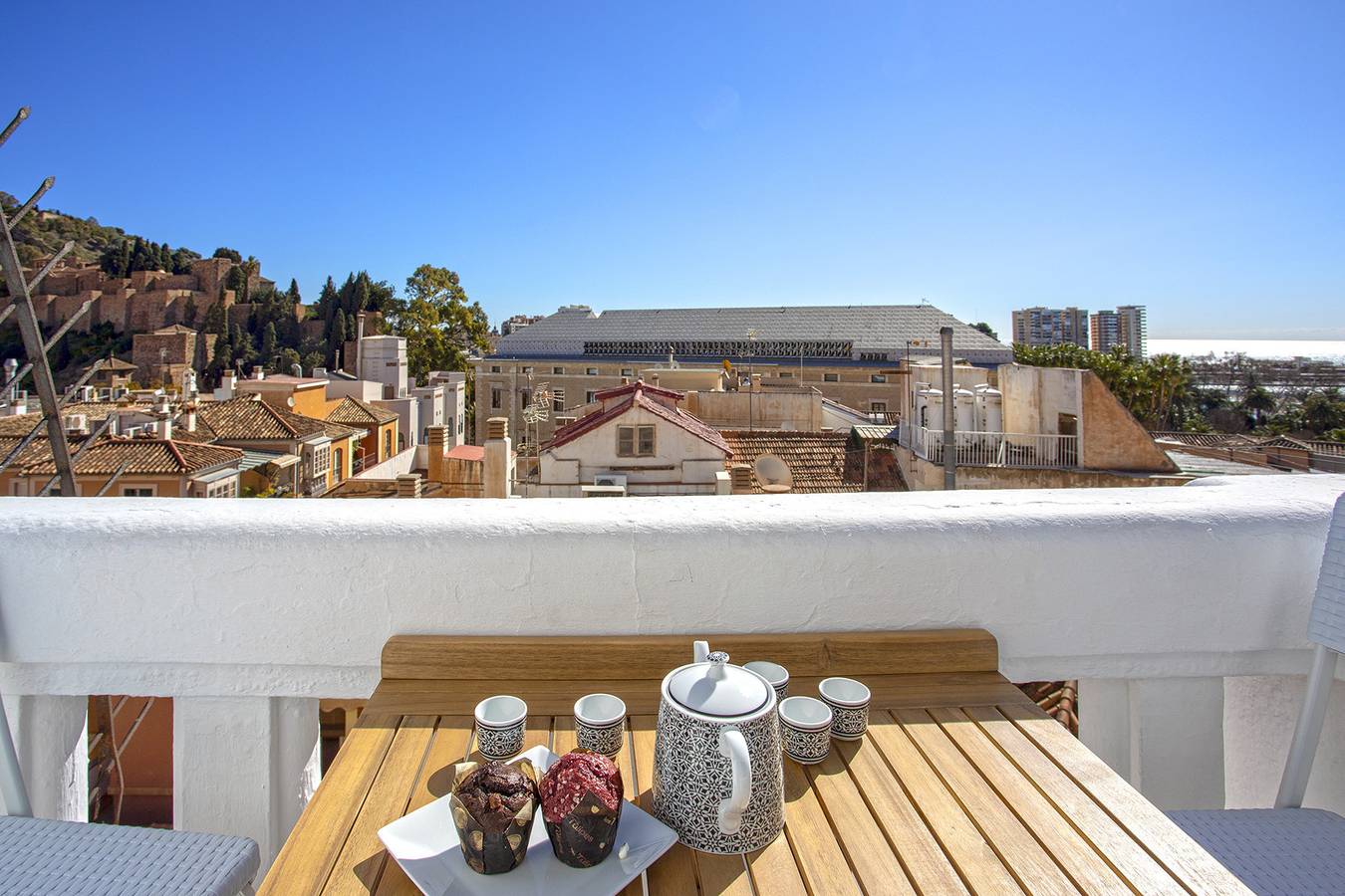 Studio entier, -Malagasunapts-Alcazaba Andalusian Dream in Centre-ville Malaga, Malaga
