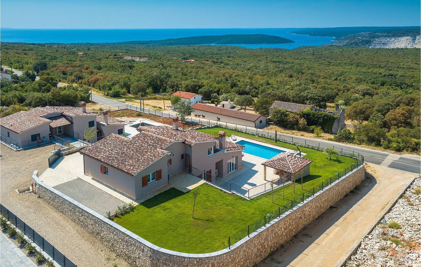 Holiday home for 8 people in Raša, Eastcoast Istria