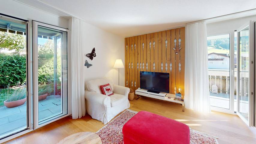 Ganze Wohnung, Familien-Ski-Oase mit Bergblick in Lantsch/Lenz, Plessur Alpen