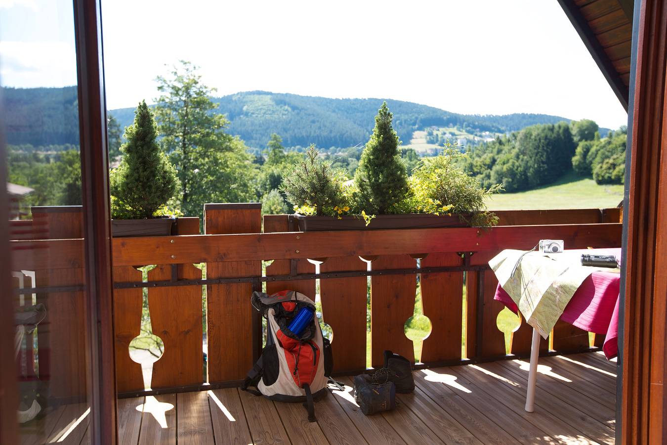 Habitación '10 35' con vistas a la montaña, terraza privada y Wi-Fi in Tonbach, Baiersbronn