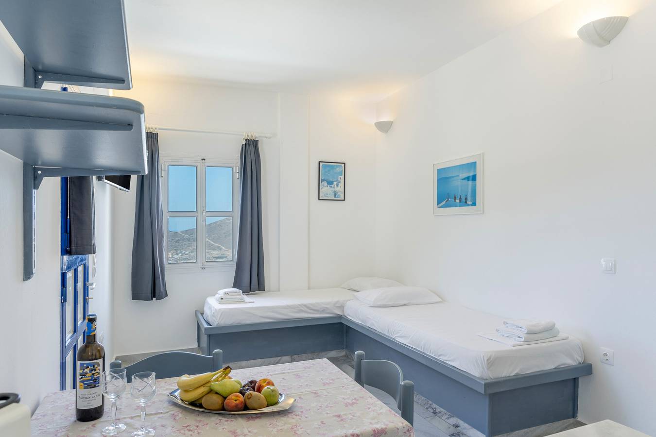 Hel lägenhet, Apartment '8' with Sea View, Wi-Fi and Air Conditioning in Chora (Ios), Ios