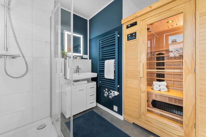 Ganze Wohnung, Süderpiep im Nordseeresort- Strandnah, Infrarotsauna und Balkon in Büsum, Kreis Dithmarschen