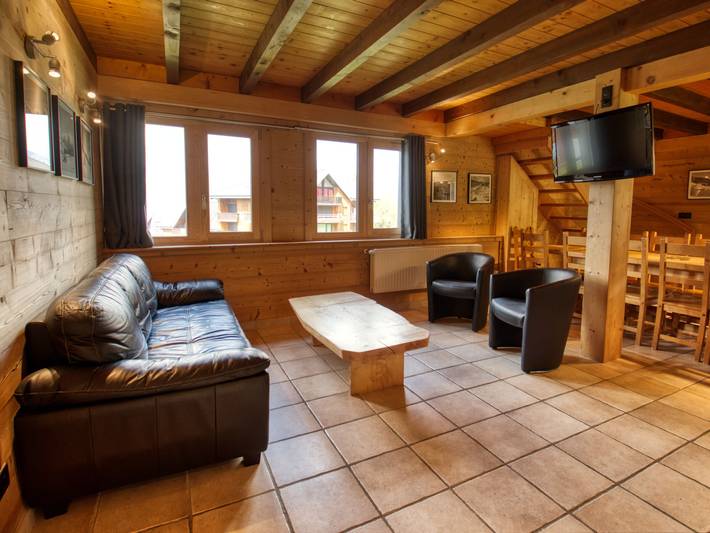 Maison pour 12 personnes, avec Terrasse et Sauna à Morillon