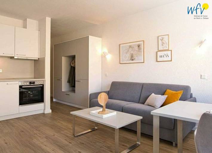 Ferienwohnung für 2 Personen, mit Balkon, mit Haustier auf Wangerooge