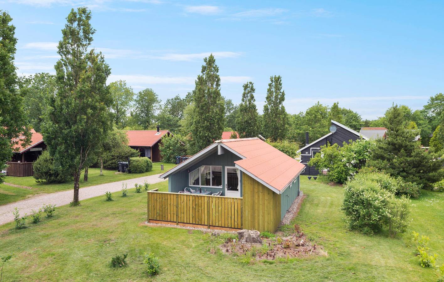 Ferienhaus für 4 Personen mit Terrasse in Hovborg, Vejen
