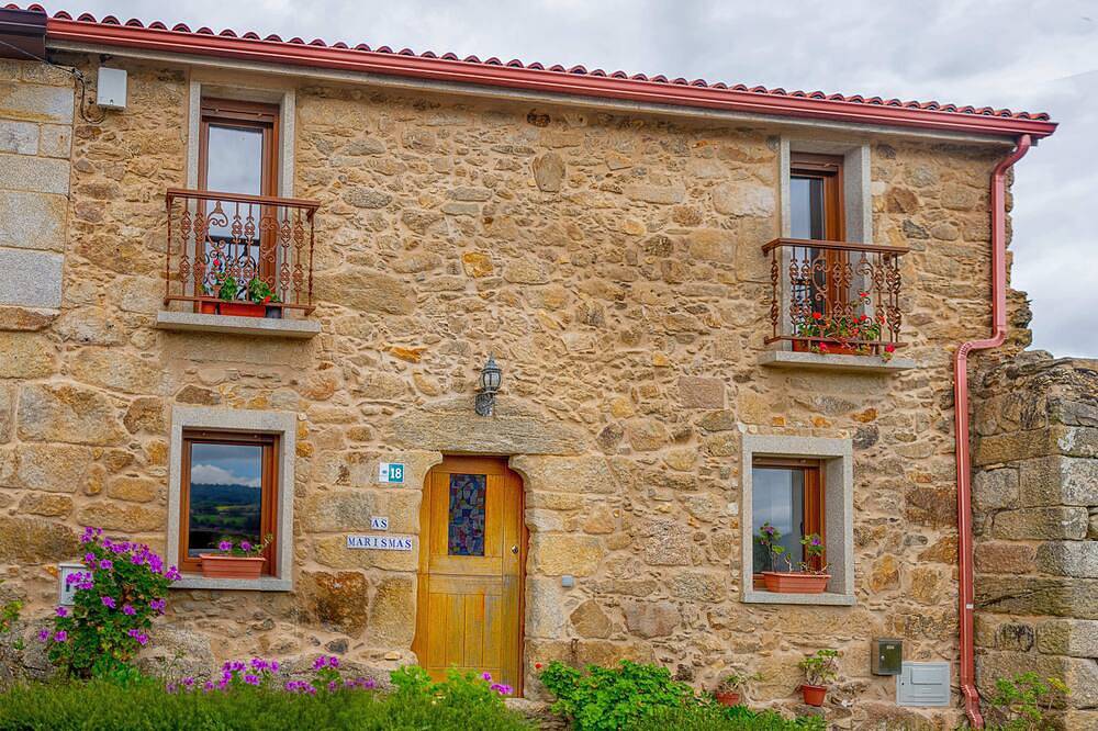 Gemütliches Häuschen As Marismas in Carballo, Costa da Morte