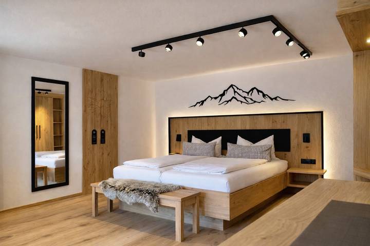 Hotel für 2 Personen, mit Balkon und Sauna