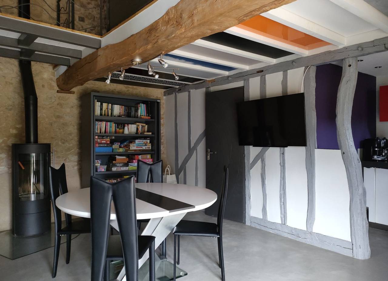 Esprit loft et charme des pierres in Saint-Arailles, Gers
