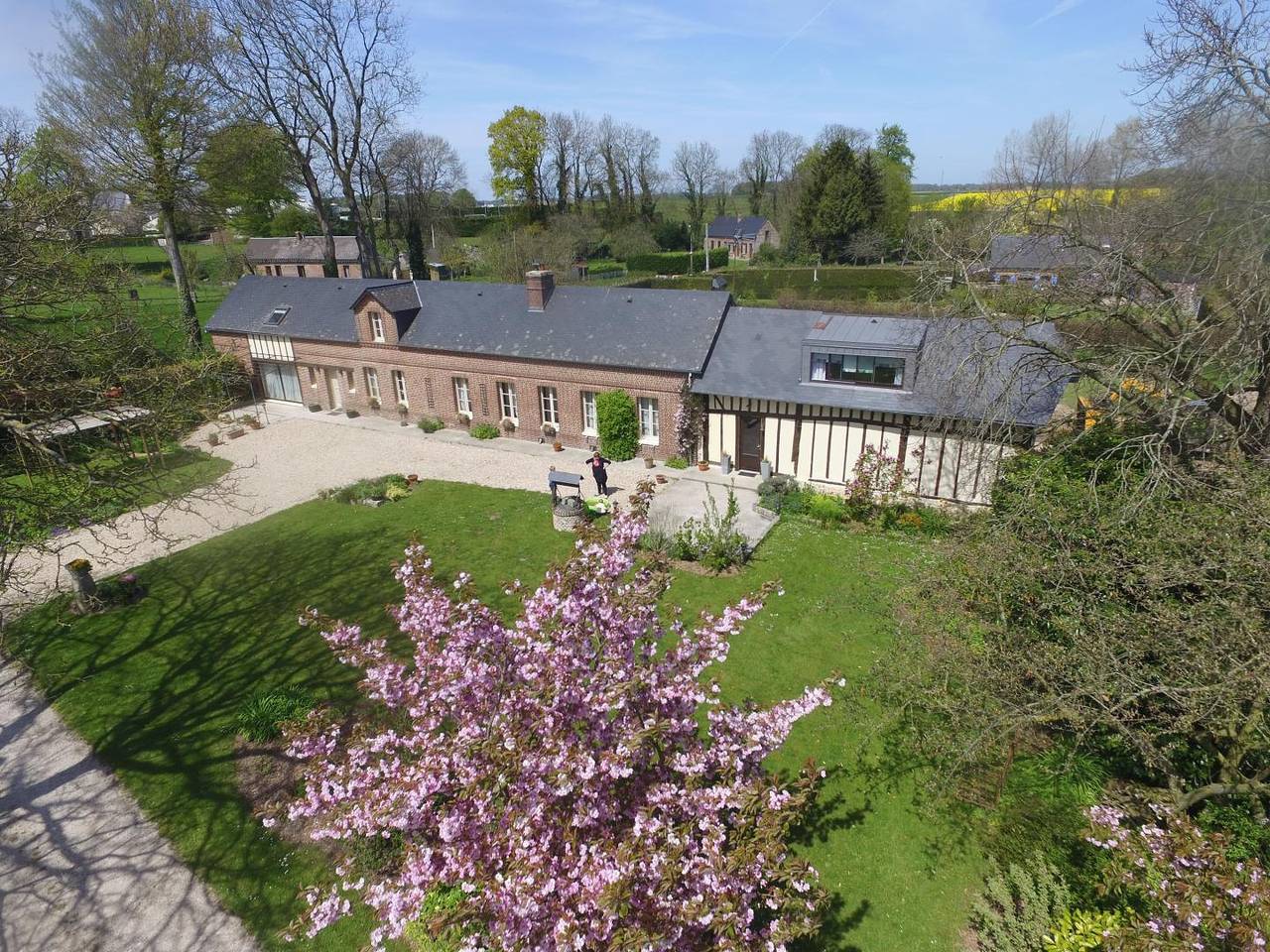 Bleue in Ouainville, Région de Dieppe