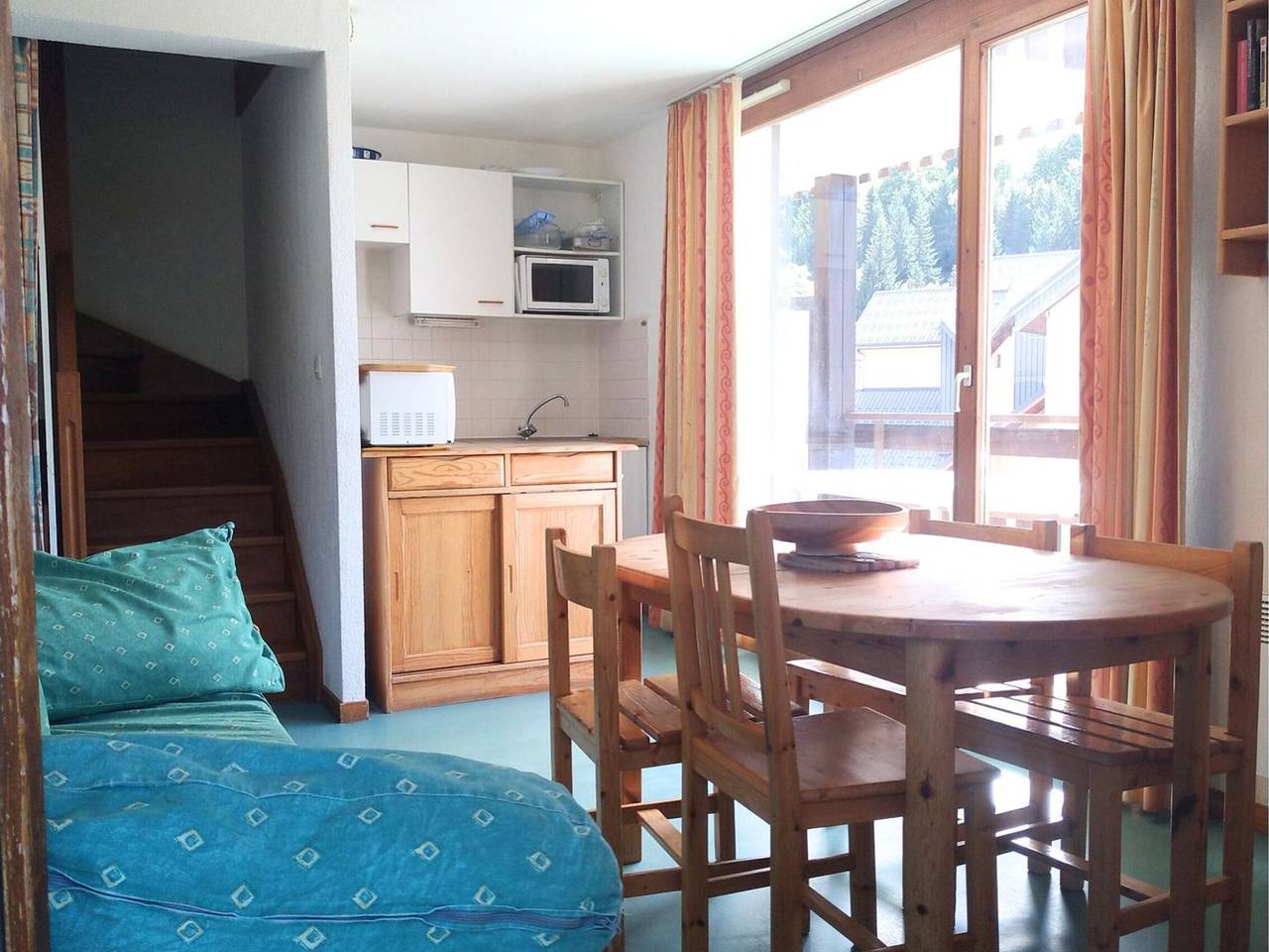 Ganze Wohnung, Charmantes Duplex 3 Zimmer für 8 Pers, Balkon, zentral gelegen in Saint-François-Longchamp, Le Grand Domaine