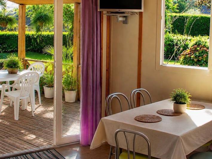 Chalet pour 4 personnes, avec Terrasse et Bassin pour enfant dans le Finistère - 4