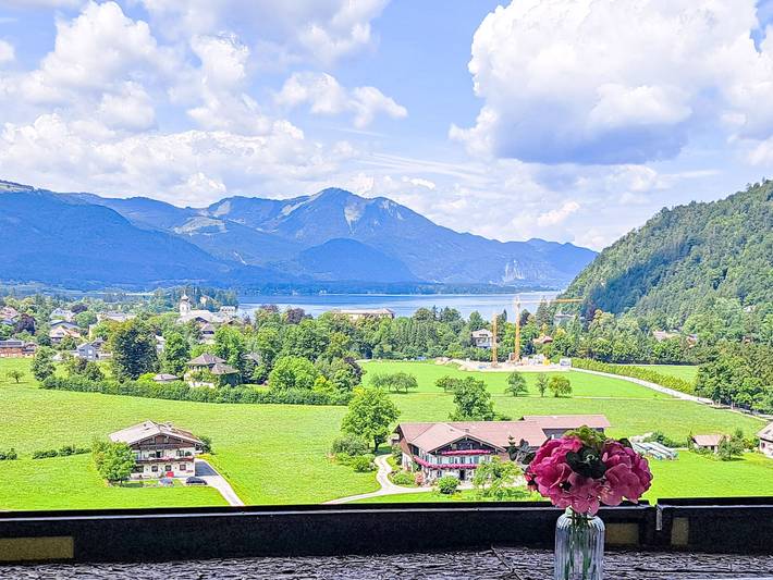 Ferienwohnung für 4 Personen, mit Seeblick und Garten sowie Terrasse in Strobl - 2