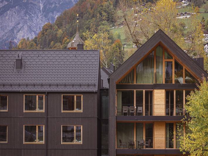 Ferienwohnung für 6 Personen, mit Balkon und Pool sowie Sauna in Schruns
