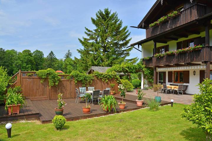 Hütte für 2 Personen, mit Sauna und Garten, kinderfreundlich in Oberbayern - 4