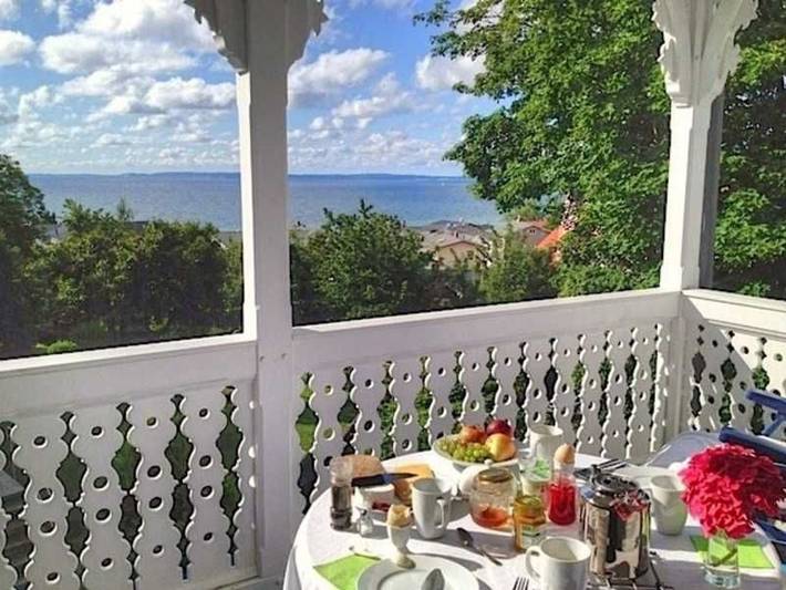 Ferienwohnung für 2 Personen, mit Seeblick und Meerblick sowie Balkon, mit Haustier - 1