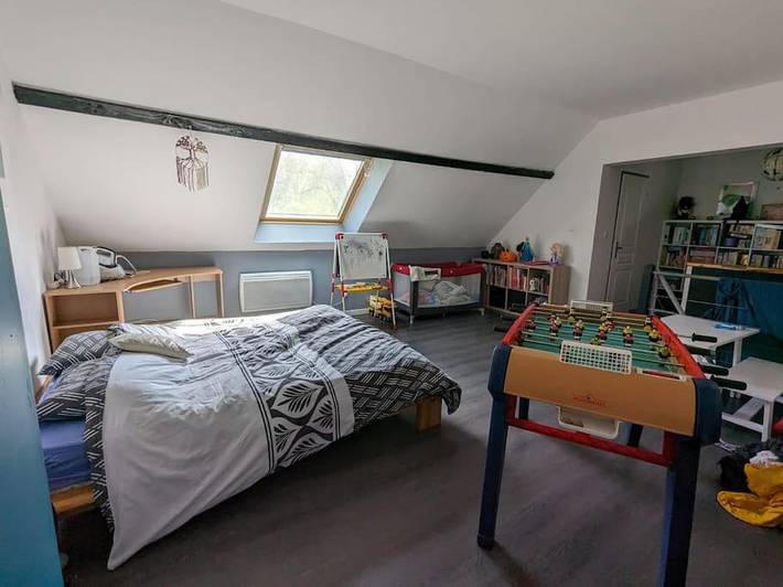 Location de vacances pour 10 personnes, avec terrasse ainsi que piscine et jardin à Saché - 3