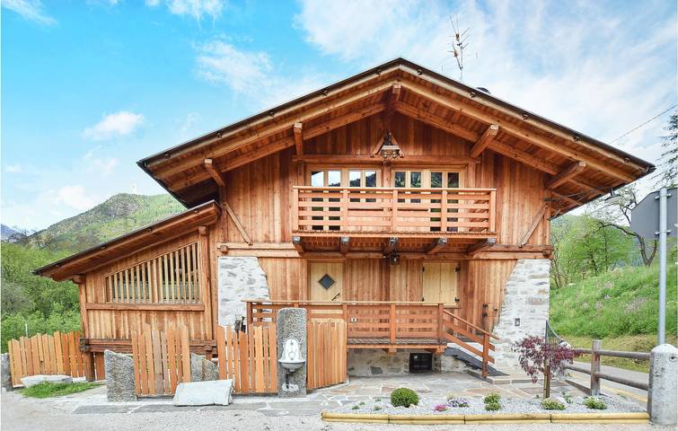 Dom dla 6 osób, z Taras i Ogród oraz Widok w Val di Sole