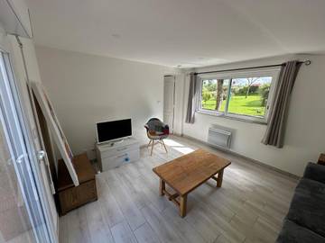 Gîte pour 5 personnes, avec terrasse ainsi que jardin et vue dans Marigny (Manche)