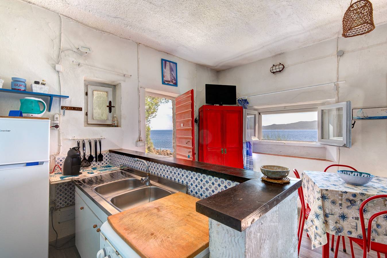 Appartement Ilvia - Agriturismo Cotetonda dicht bij het strand met privéterras, foto 6
