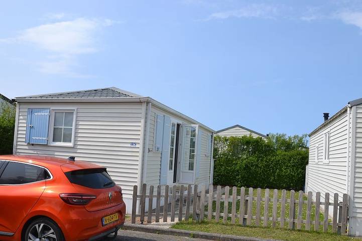 Chalet für 4 Personen, mit Garten, mit Haustier in Belgische Küste