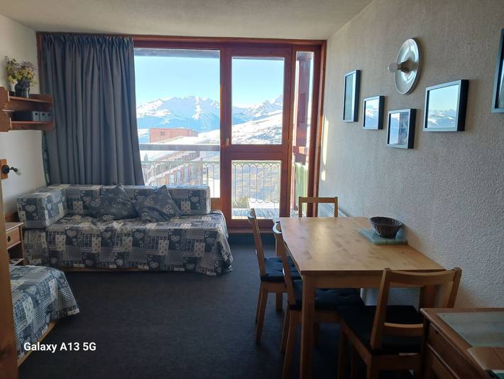 Studio pour 3 personnes, avec Balcon